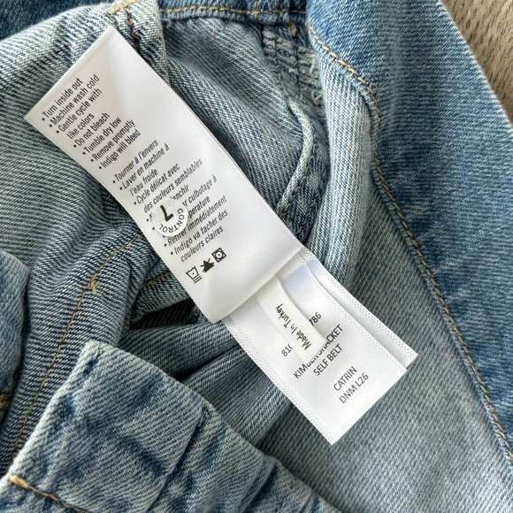 Paige Kimber Belt Denim Shacket - Catrin - Picture 7 of 10